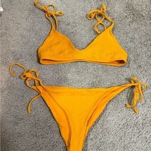 L*Space orange Bikini Set